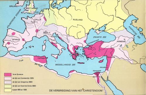 6e klas Rome Christendom